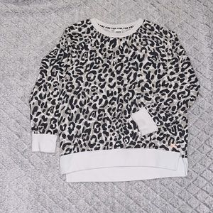 Pink Leopard Sweatshirt